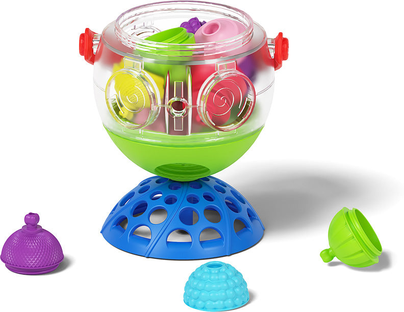 Lalaboom badspeelgoed splashball en kralen 12 stuks