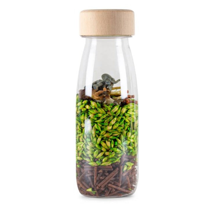 Petit Boum sensorische fles Spy Jungle