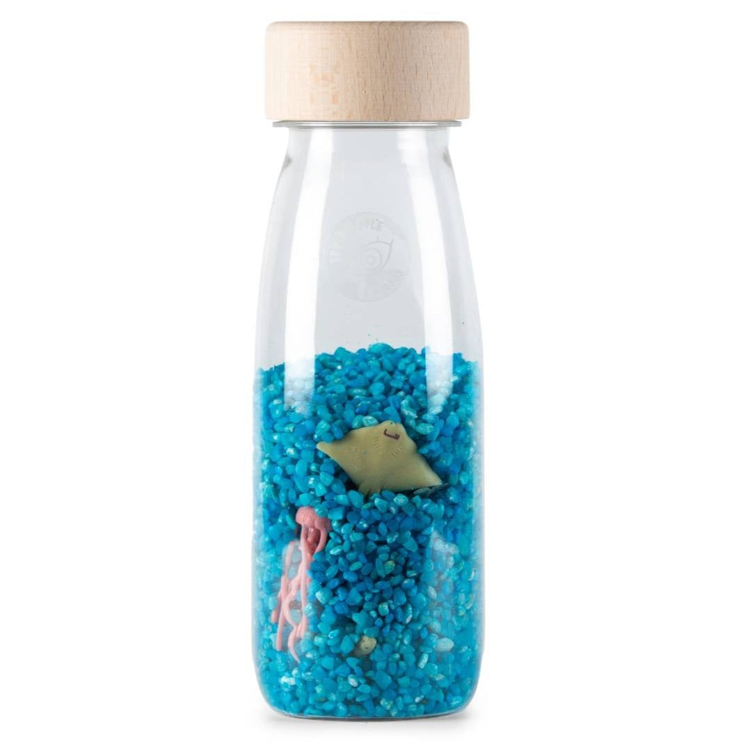 Petit Boum sensorische fles Spy Sea
