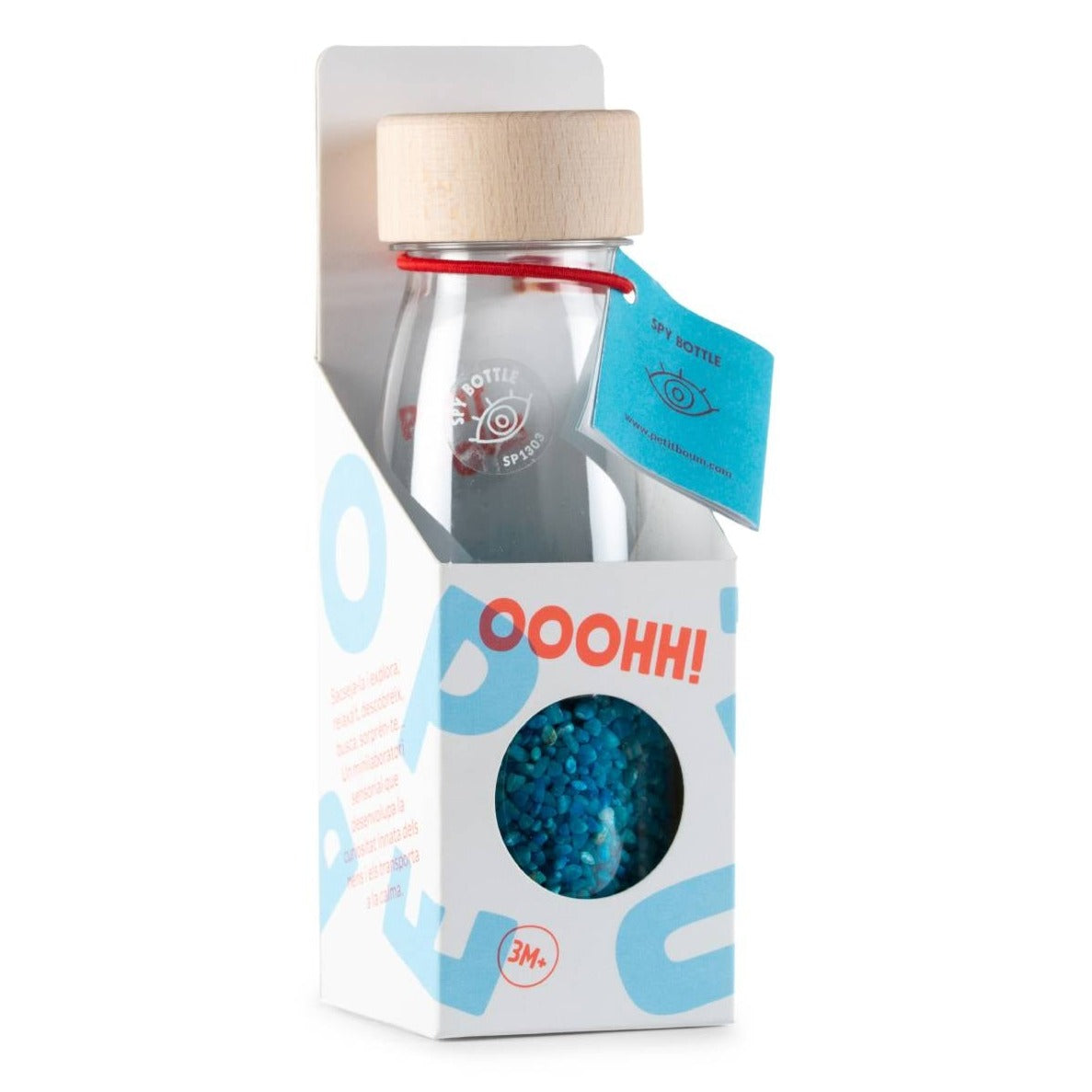 Petit Boum sensorische fles Spy Sea