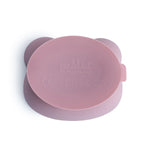 We Might Be Tiny sticky bowl bear dusty rose