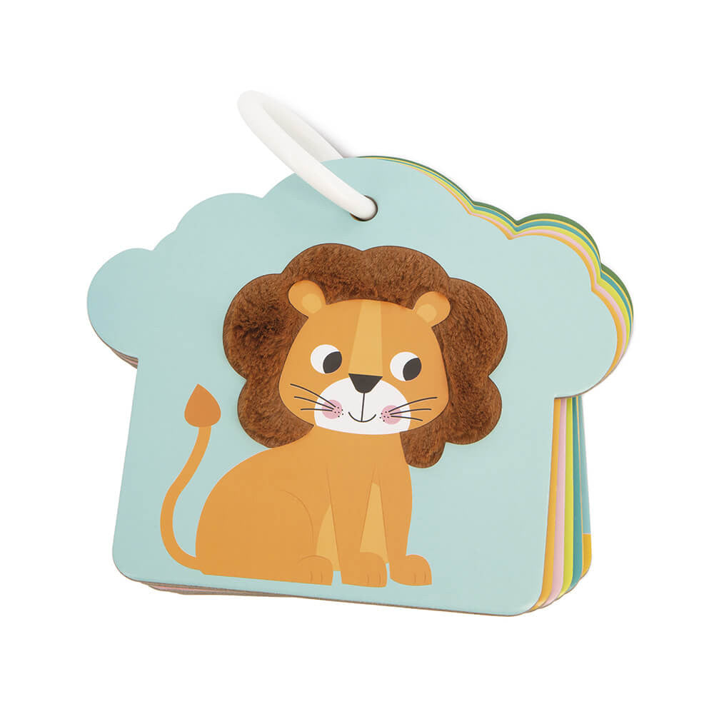 Janod 7 tactiele kaarten savanne