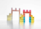 EDX transparante linking cubes