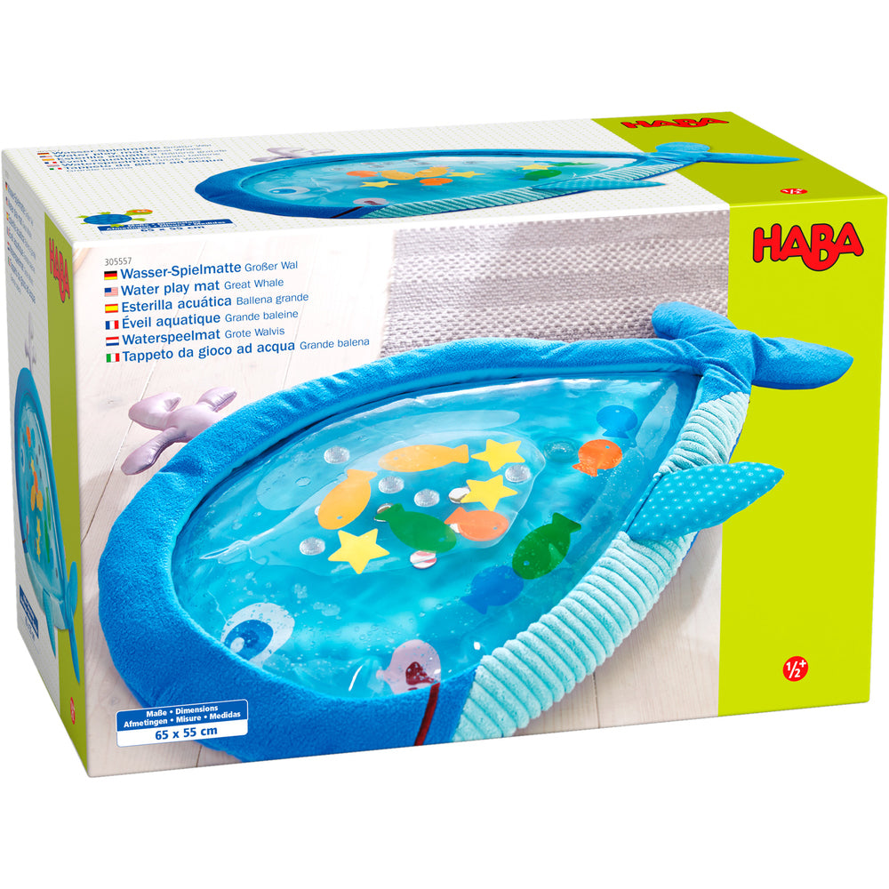 Haba waterspeelmat grote walvis