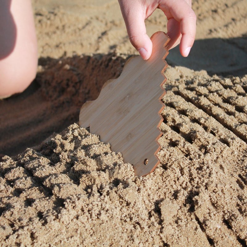 Kikkerland Huckleberry gereedschap voor zandkastelen bouwers