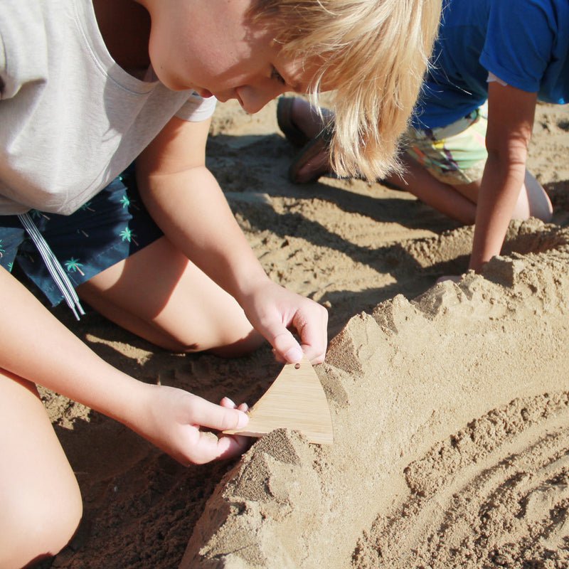Kikkerland Huckleberry gereedschap voor zandkastelen bouwers