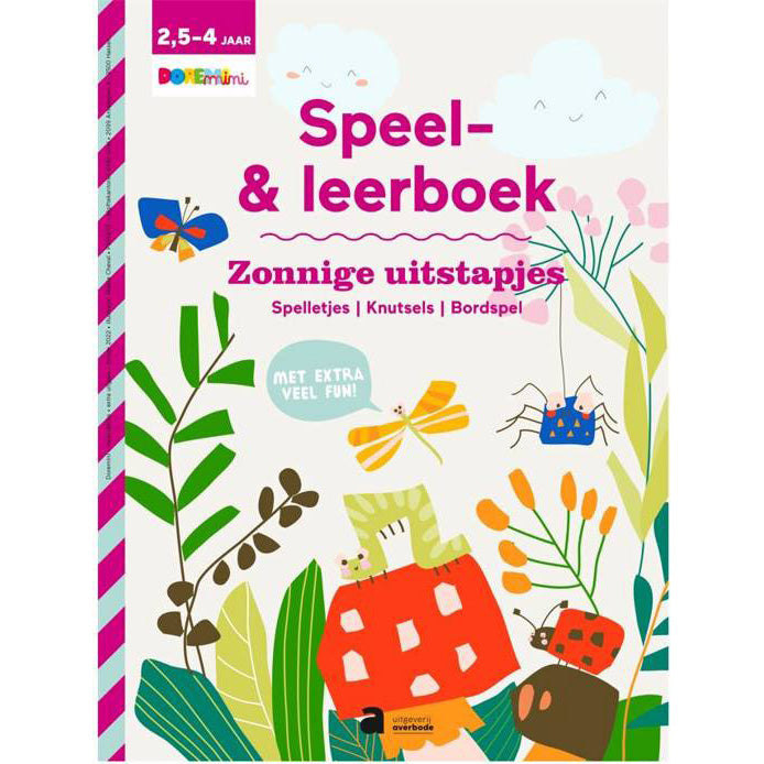 Speel- en leerboek Zonnige uitstapjes (2,5 - 4 jaar) - Uitgeverij Averbode